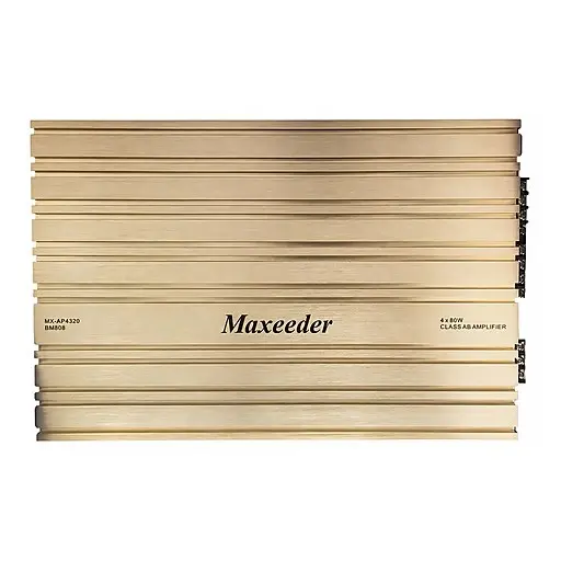 آمپلی فایر 4 کانال مکسیدر مدل Maxeeder BM808