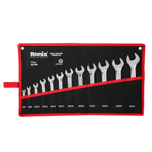 آچار دو سر تخت رونیکس ست 12 عددی مدل RH-2205 