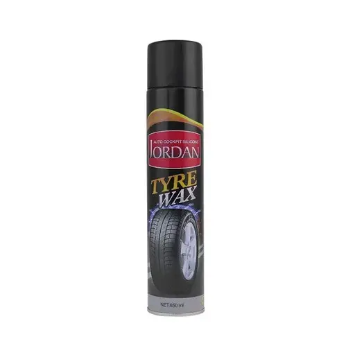 اسپری براق کننده لاستیک خودرو جردن M10 حجم 650 میلی‌لیتر