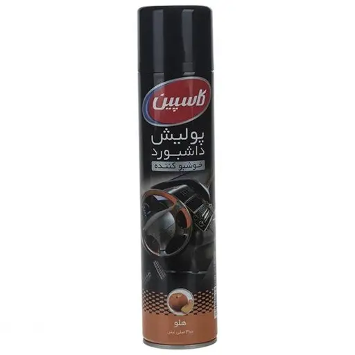 اسپری پولیش داشبورد خودرو کاسپین مدل Peach حجم 300 میلی‌لیتر
