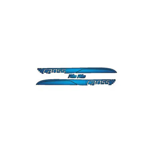 برچسب بدنه خودرو رایسان طرح پارکابی  کد Pb001b مناسب کوییک بسته 4 عددی