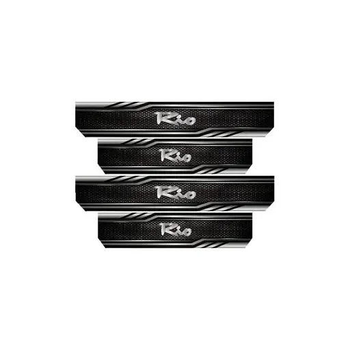 برچسب پارکابی خودرو رایسان کد SP2052 مناسب برای کیا ریو مجموعه 4 عددی