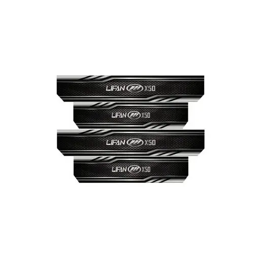 برچسب بدنه خودرو رایسان کد SP2027 مناسب برای لیفان X50 بسته 4 عددی