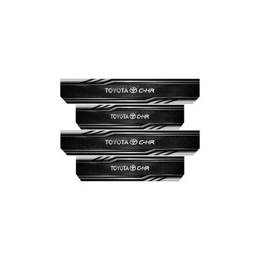 برچسب پارکابی خودرو رایسان کد SP2060 مناسب برای تویوتا CHR مجموعه 4 عددی