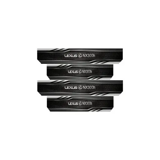 برچسب پارکابی خودرو رایسان کد SP2061 مناسب برای لکسوس NX300 مجموعه 4 عددی