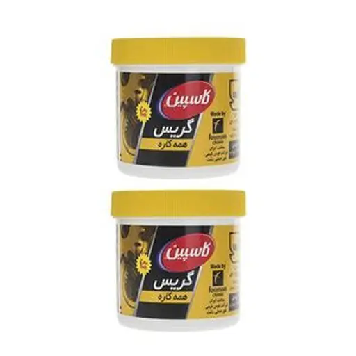 گریس کاسپین مدل Multipurpose وزن 227 گرم بسته دو عددی