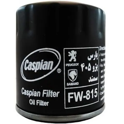 فیلتر روغن خودروی کاسپین مدل FW-815 پژو پارس