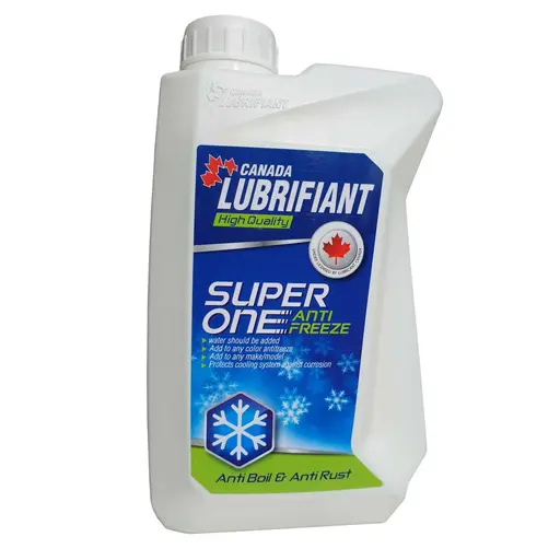 ضد یخ خودرو لوبریفنت کانادا مدل Super ONE حجم 1000 میلی لیتر