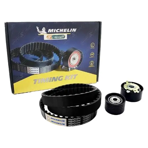 کیت کامل تسمه پژو 206 تیپ 2 آذین پارت (میشلن)