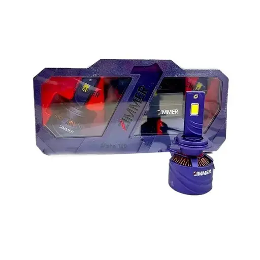 هدلایت زیمر مدل Alpha120 توان 120W شدت روشنایی 12000 لومن پایه H7