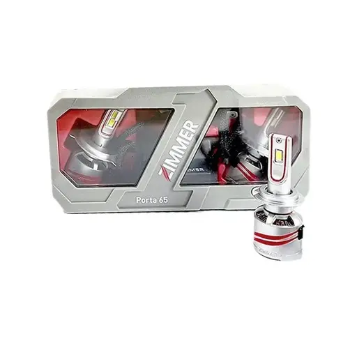 هدلایت زیمر مدل Porta65 توان 65W شدت روشنایی 6500 لومن پایه H7