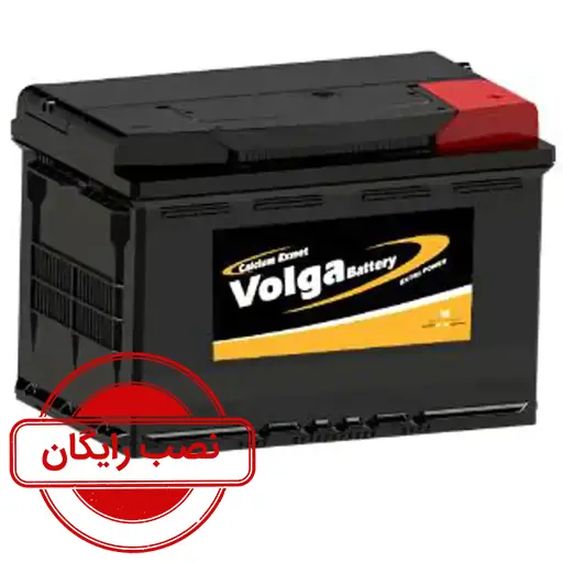 باتری 74 آمپر ولگا پاور نیروگستران تکنولوژی کره-نصب رایگان