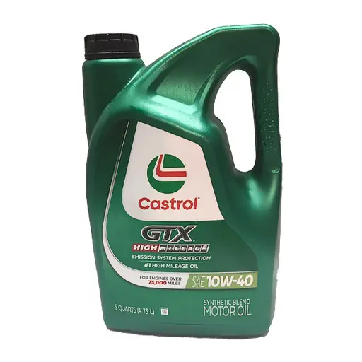 روغن موتور کاسترول 10W40 مدل های‌ مایلج حجم 5 لیتر