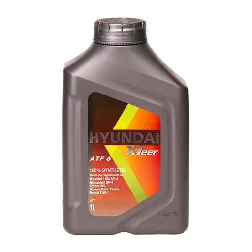 روغن گیربکس اتوماتیک هیوندای اکستیر ATF 6 حجم 1 لیتر ظرف پلاستیکی