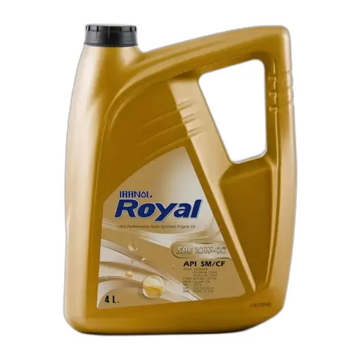 روغن موتور ایرانول روبال 10W40 SM حجم 4 لیتر ظرف پلاستیکی