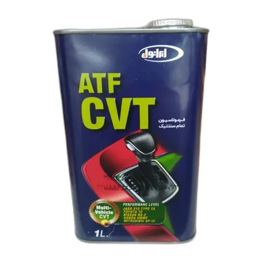 روغن گیربکس اتوماتیک ایرانول مدل ATF-CVT حجم 1 لیتر ظرف فلزی