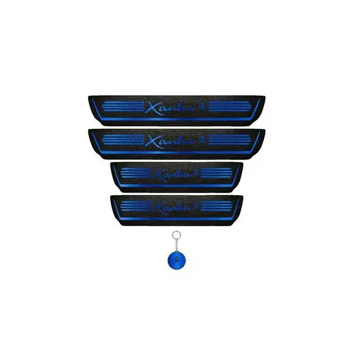 برچسب پارکابی خودرو لندمون کد LM169 MB زانتیا مجموعه 4 عددی به همراه جا کلیدی
