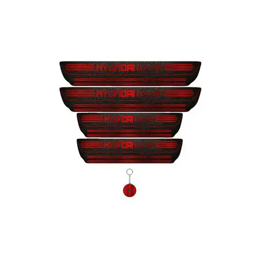 برچسب پارکابی خودرو لندمون کد LM013 MR هوندا ix20 به همراه جاکلیدی مجموعه 4 عددی