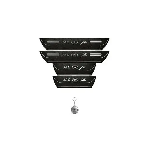برچسب پارکابی خودرو لندمون کد LPt033 MS جک جی5 به همراه جا کلیدی مجموعه 4عددی