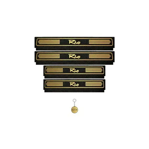 برچسب پارکابی خودرو لندمون کد LM232 MT ریو مجموعه 5 عددی به همراه جا کلیدی