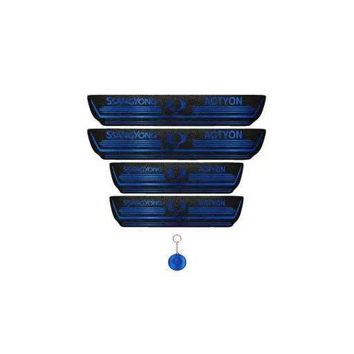 برچسب پارکابی خودرو لندمون کد LM176 MB اکتیون مجموعه 4 عددی به همراه جاکلیدی