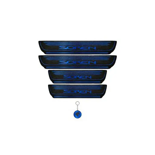 برچسب پارکابی خودرو لندمون کد LM154 MB سورن مجموعه 4 عددی به همراه جاکلیدی