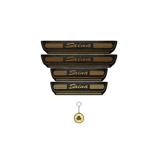 برچسب پارکابی خودرو لندمون کد LMm0066 MT ساینا مجموعه 4 عددی به همراه جا کلیدی