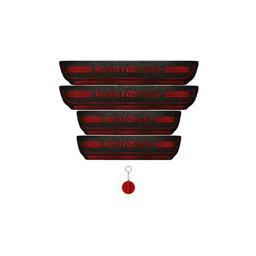 برچسب پارکابی خودرو لندمون کد LM010 MR ام وی ام 110 به همراه سر کلیدی