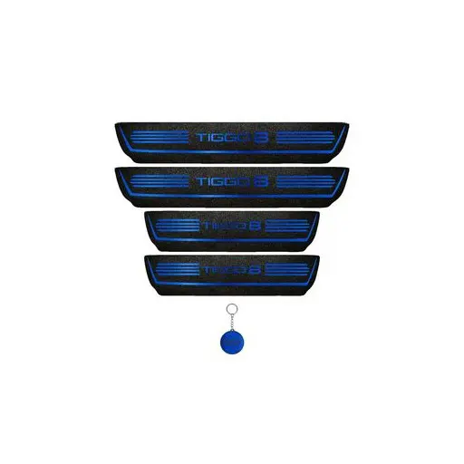 برچسب پارکابی خودرو لندمون کد LM195 MB تیگو8 مجموعه 4 عددی به همراه جاکلیدی