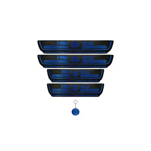 برچسب پارکابی خودرو لندمون کد LM180 MB بسترن B30 مجموعه 4 عددی به همراه جاکلیدی