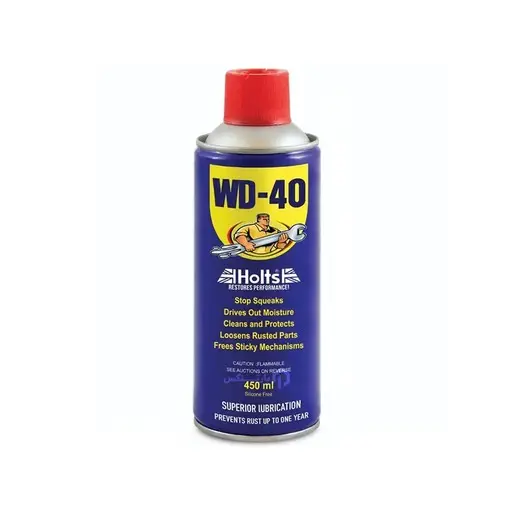 اسپری روان کننده و زنگ بر مدل WD-40 حجم 450 میلی لیتر