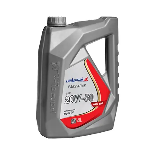 روغن موتور نفت پارس ارس 20W-50 SG چهار لیتری