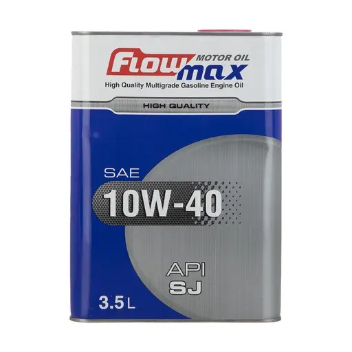 روغن موتور فلومکس های کوالیتی 10W-40 SJ سه و نیم لیتری