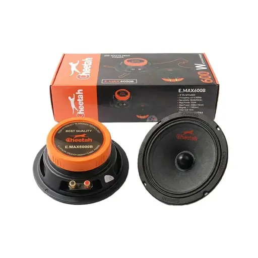 میدرنج خودرو چیتا 8 اینچ مدل E.MAX8000S/B توان 680 وات RMS و 800 وات پیک قدرت