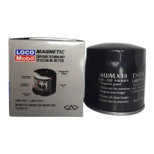 فیلتر روغن لوکوموبیل ام وی ام x33 مدل 7711 LO