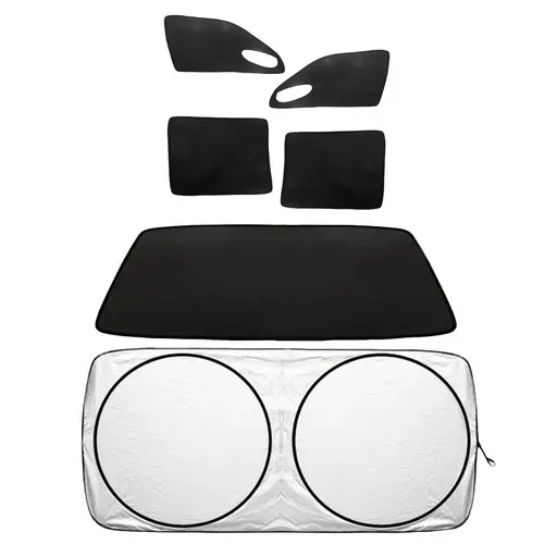 آفتابگیر پراید پاسیکو مدل P520-OO بسته 6 عددی مشکی