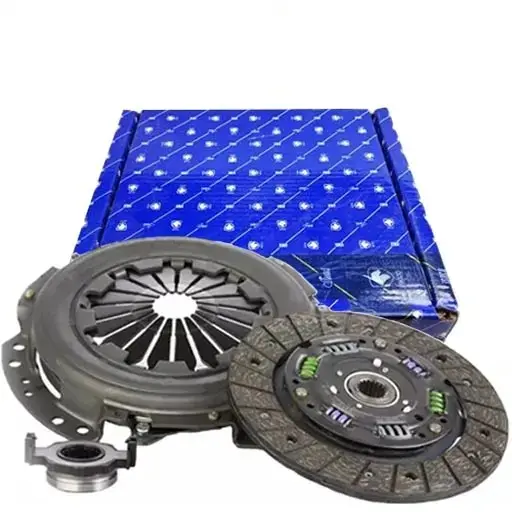دیسک و صفحه پژو پارس XU7 ایساکو طرح اصلی والئو با بلبرینگ کد 0670302798 پری‌دمپر 6 فنر