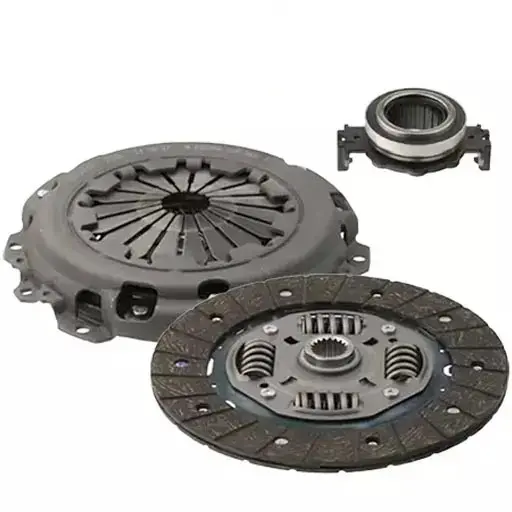 دیسک و صفحه پژو 206 تیپ 5 ایساکو با بلبرینگ کد 0670301199 مدل پری‌دمپر 4 فنر دوبل