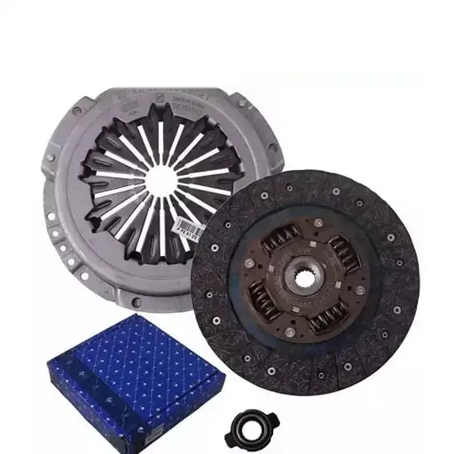 دیسک و صفحه پژو 405 XU7 ایساکو با بلبرینگ کد 0670302999 مدل پری‌دمپر 4 فنر دوبل