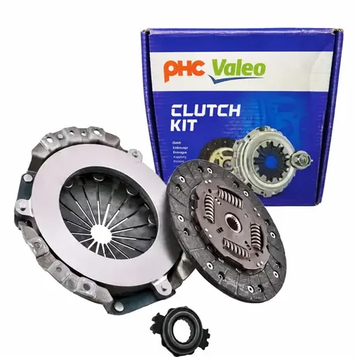 دیسک و صفحه پژو 405 XU7 والئو آبی PHC هرینگتون با بلبرینگ (۴ فنر دوبل)