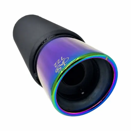 منبع اگزوز اسپرت J.S هفت رنگ کد 7220 سایلنس دار