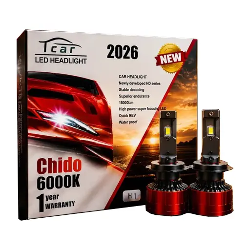 هدلایت LED تیکار مدل Chido 2026 پایه H1