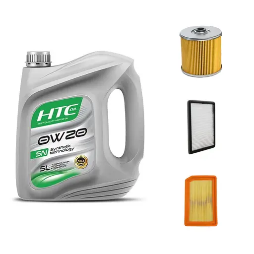 پکیج روغن موتور تویوتا CHR 2023-2025 هیبرید طلایی