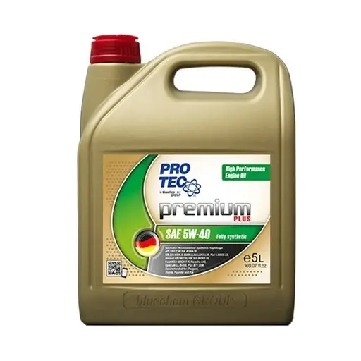 روغن موتور پروتک 5W40 API SN حجم 5 لیتری