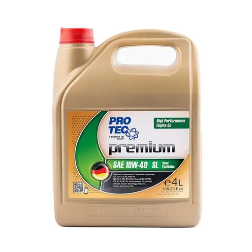 روغن موتور پروتک 10W40 API SL حجم 4 لیتری