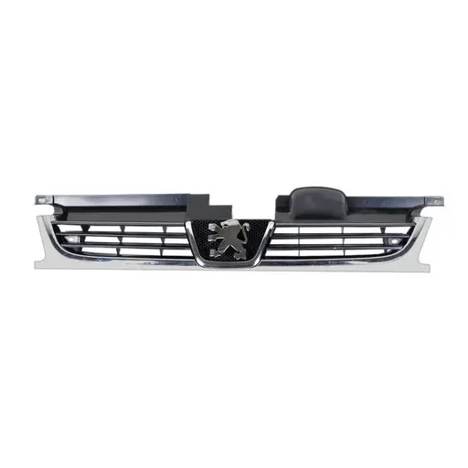 جلوپنجره پژو 405 SLX امید خودرو با آرم درجه 1 نقره ای