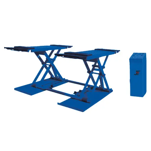 جک قیچی ارتفاع یک متر J&F مدل L-S-7 روکار 3 تن