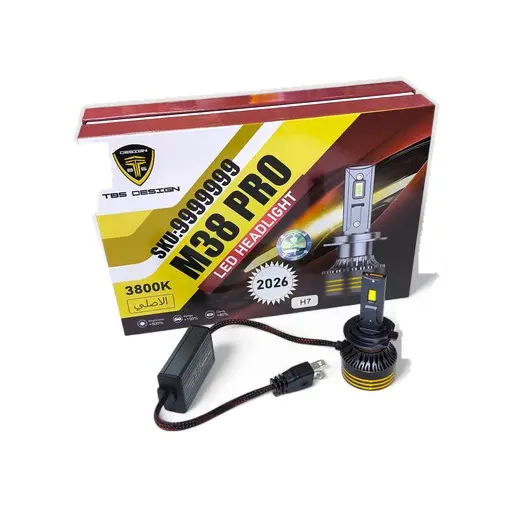 هدلایت تی بی اس فابریک M38Pro  با گارانتی پایه H4